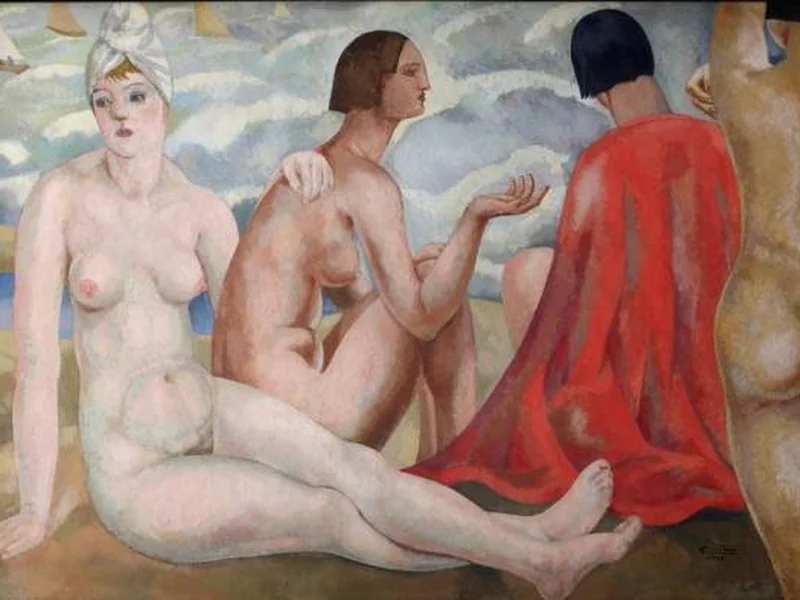 1882-Alfredo Guttero - Sulla spiaggia